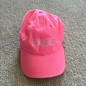 GUC Aerie Neon BABE hat